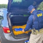 PRF apreende 169 Kg de maconha em Água Clara