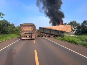 Ação de Delegado de Polícia evita morte em acidente na rodovia BR 262, próximo a Água Clara