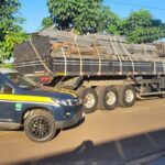 PRF apreende reboque adulterado em Água Clara