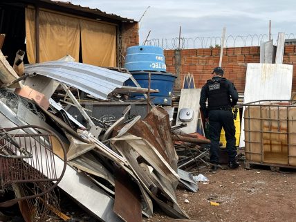 Polícia Civil deflagra operação contra receptação e apreende cobre e drogas em Três Lagoas