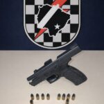 Polícia Militar apreende arma de uso restrito durante abordagem em Três Lagoas