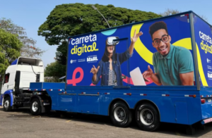 Carreta Digital do Gov BR chega a Três Lagoas e deve capacitar cerca de mil alunos em tecnologia