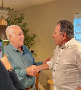 Giroto om o deputado federal Antônio Carlos Rodrigues, considerado um aliado político de longa data.