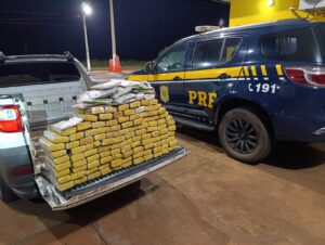PRF apreende mais de 110 quilos de drogas em ações em Água Clara e Três Lagoas