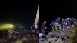 Motorista morre após caminhonete cair no Rio Paraná; condutor de Celta estava bêbado