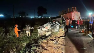 Jovem de 19 anos morre em colisão frontal com caminhão na BR-262, em Três Lagoas