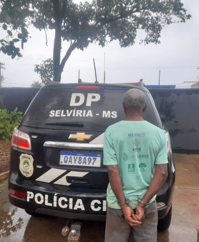 Idoso é preso suspeito de abusar das enteadas e permitir violência de terceiros