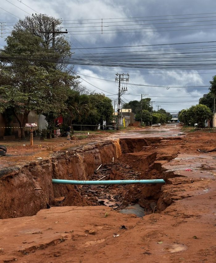 Três Lagoas é a 10ª cidade do Brasil com maior volume de chuva em 24 horas