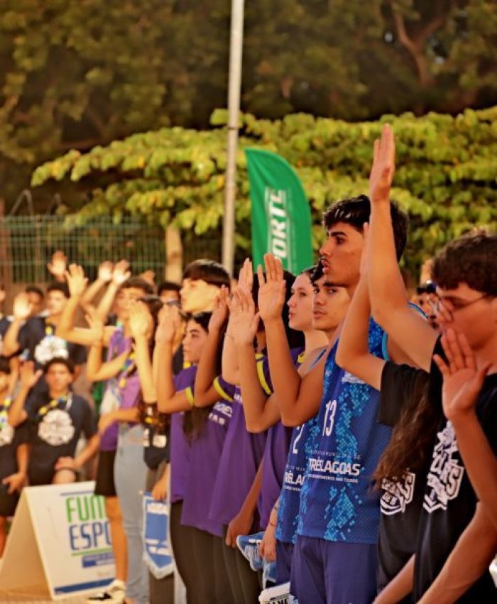 1.200 alunos participam dos Jogos Escolares da Juventude em Três Lagoas