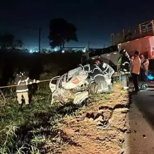 Jovem de 19 anos morre em colisão frontal com caminhão na BR-262, em Três Lagoas