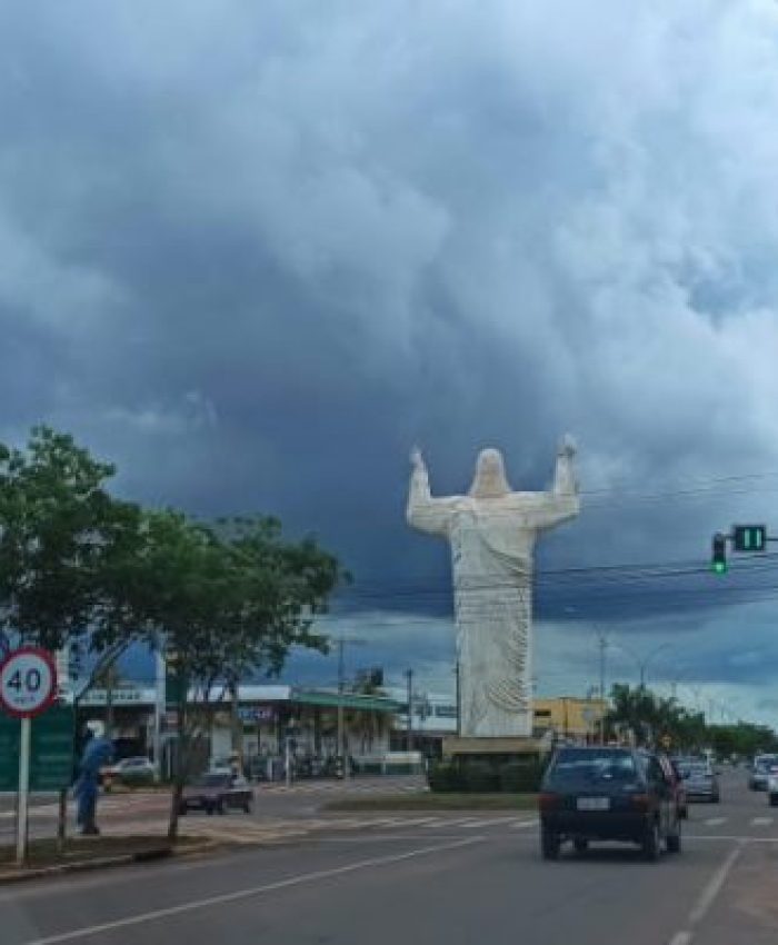 Frente fria derruba temperaturas e coloca Três Lagoas em alerta para chuvas intensas nesta semana