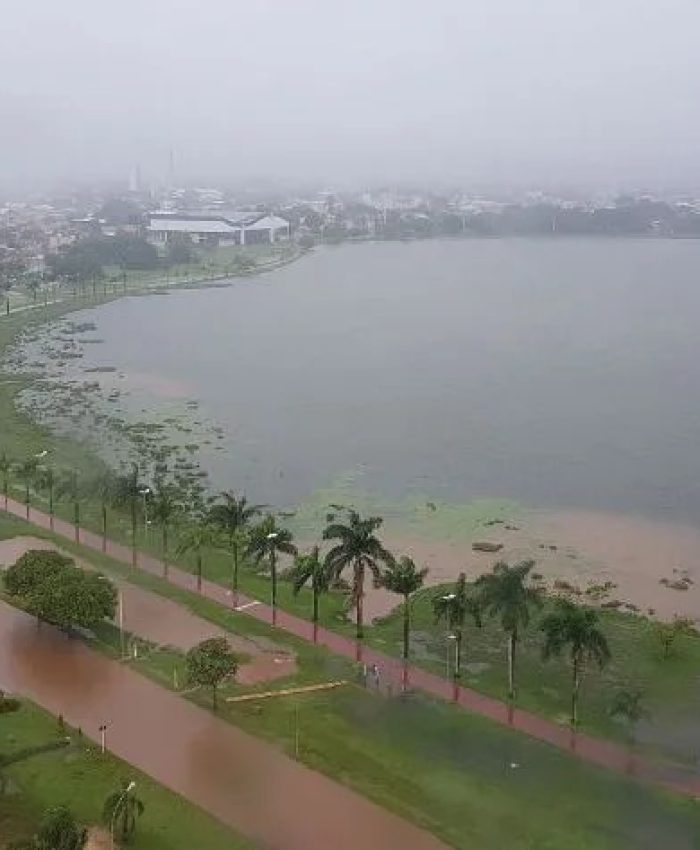 Volume de chuva em Três Lagoas é 645% maior que a média de junho
