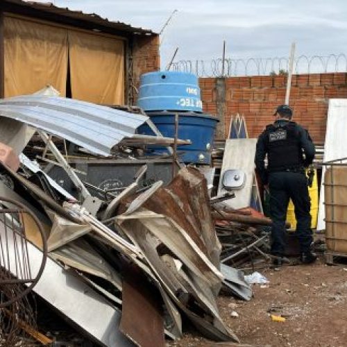 Polícia Civil deflagra operação contra receptação e apreende cobre e drogas em Três Lagoas