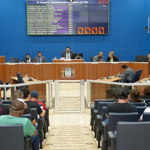 Câmara aprova pacote de benefícios a servidores municipais