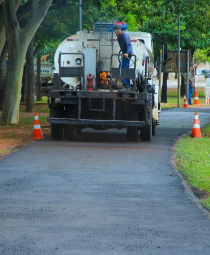 Prefeitura inicia recapeamento completo da pista de caminhada da Lagoa Maior