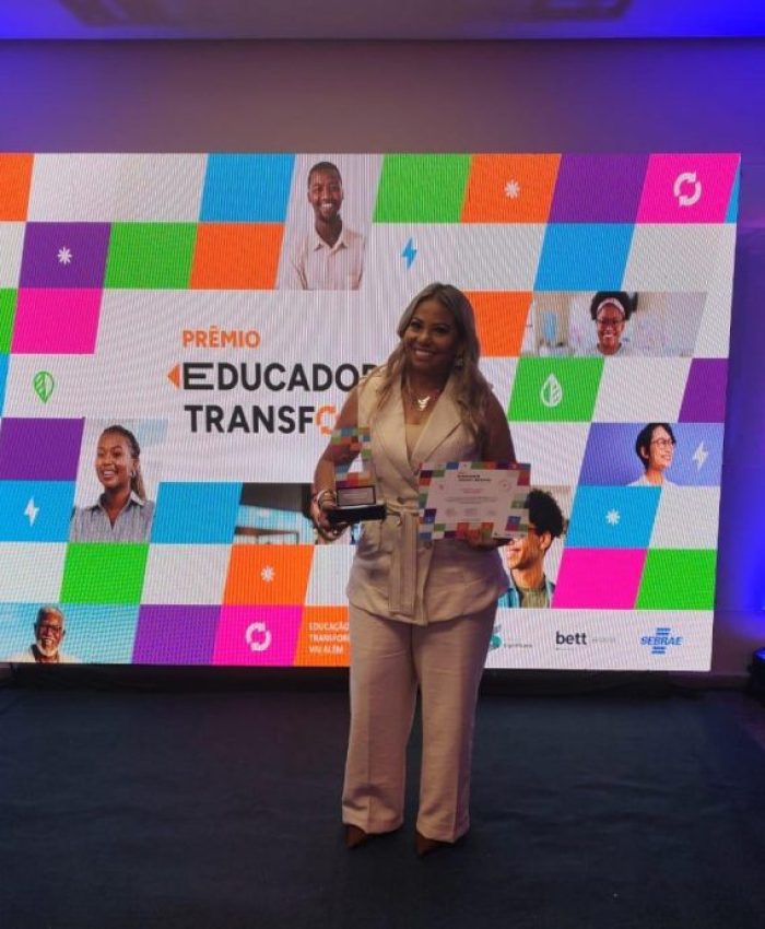Profissional da Educação de Três Lagoas ganha 1º lugar no Prêmio Professor Transformador