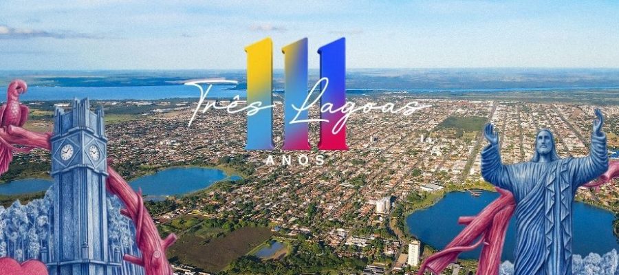 Três Lagoas celebra 111 anos com programação especial de entregas, homenagens, esporte, fé e desenvolvimento