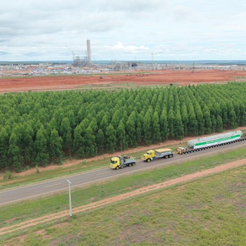 Projeto Sucuriú recebe balão da caldeira