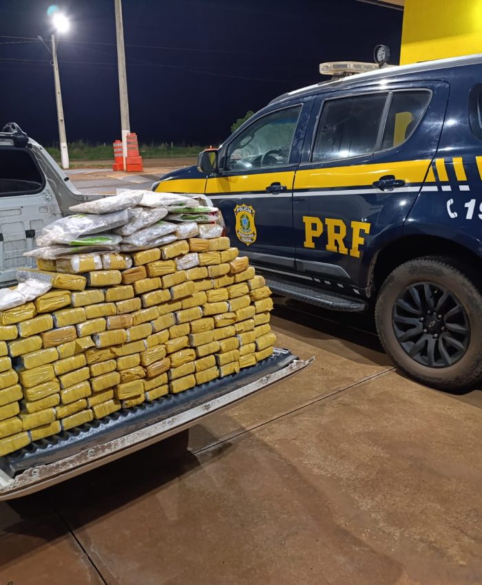 PRF apreende mais de 110 quilos de drogas em ações em Água Clara e Três Lagoas
