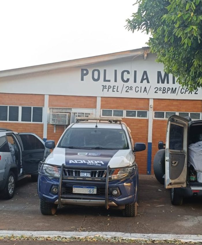 Polícia Militar apreende veículos e mercadorias de descaminho durante operação em Brasilândia
