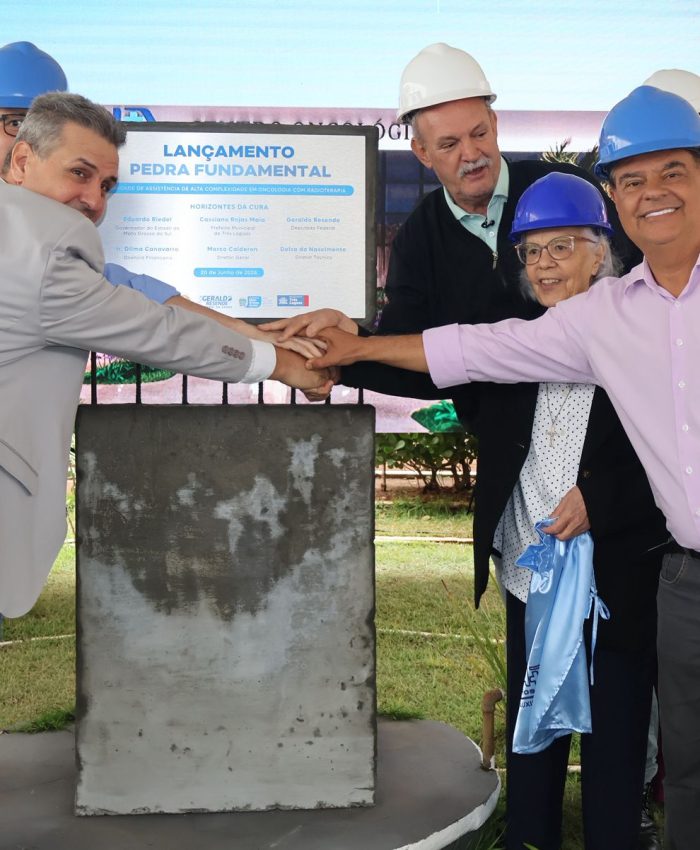 Geraldo Resende participa de marco histórico para a saúde com início das obras da radioterapia em Três Lagoas
